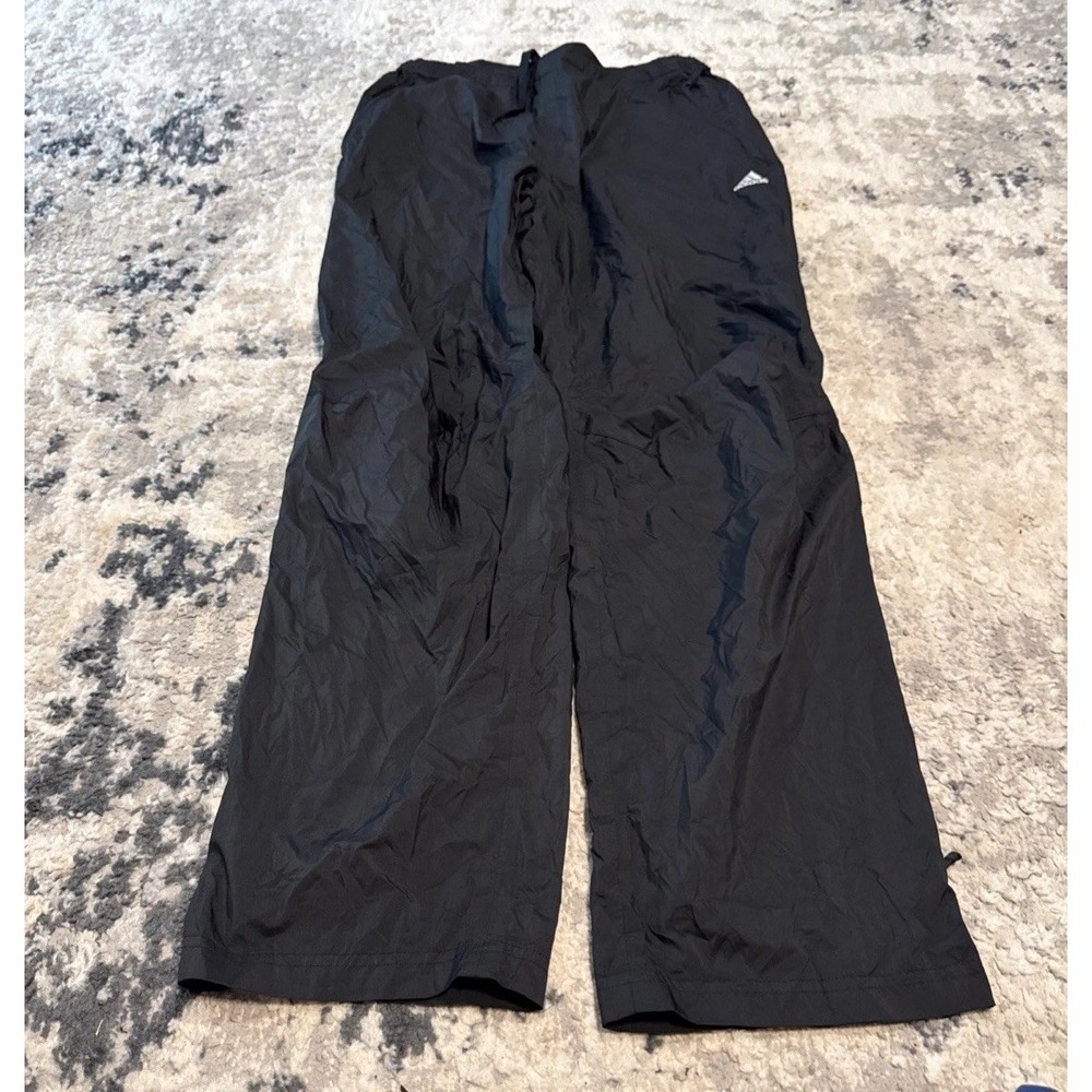 Adidas Climaproof Packable Golf Rain Pants Men's Size Medium Black Waterproof